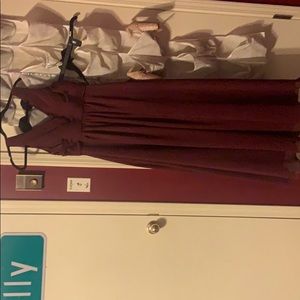 Bridesmaid’s dress